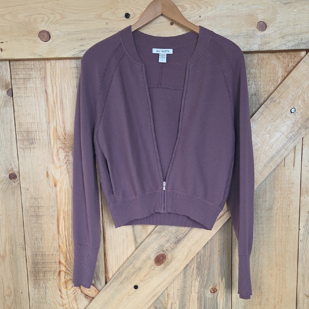 Athleta Mauve Knit Top